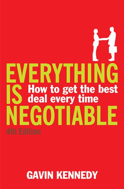 Everything is Negotiable