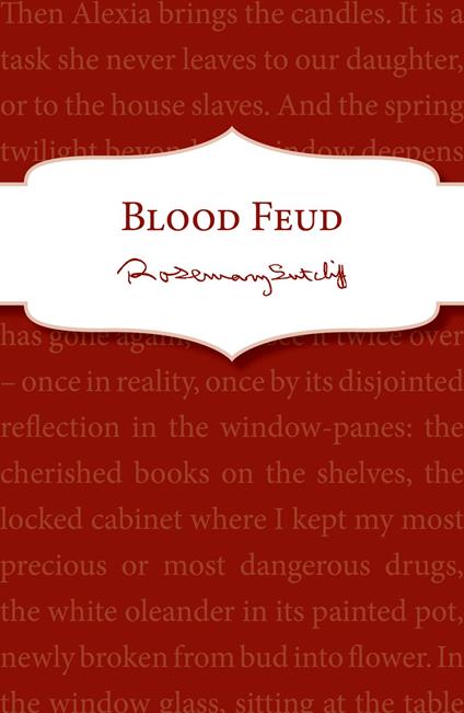 Blood Feud - Sutcliff Rosemary - ebook
