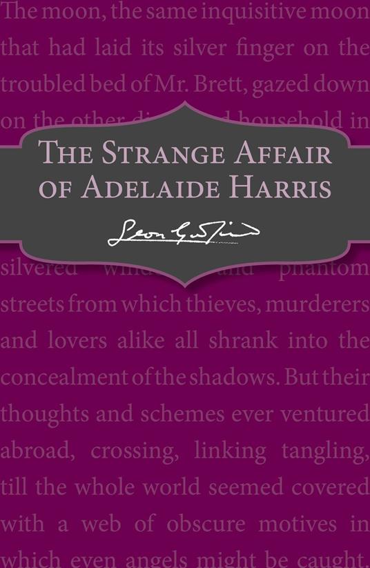 The Strange Affair of Adelaide Harris - Leon Garfield - ebook