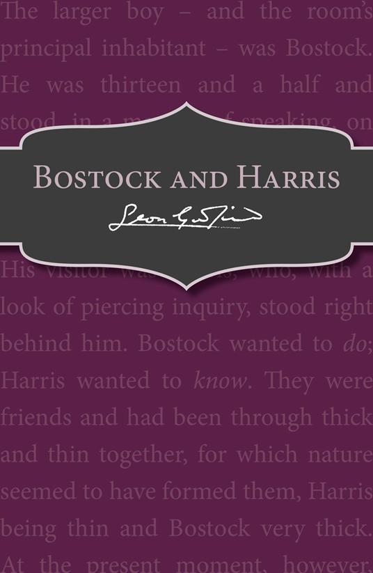 Bostock and Harris - Leon Garfield - ebook