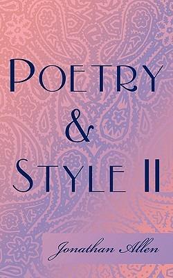 Poetry & Style II - Jonathan Allen - cover