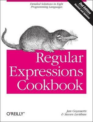 Regular Expressions Cookbook - Steven Levithan - cover