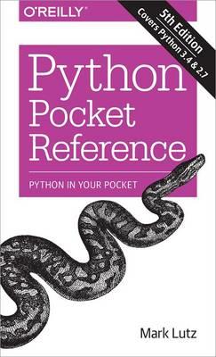 Python Pocket Reference - Mark Lutz - cover