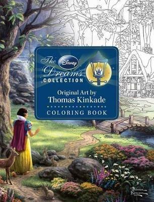 Disney Dreams Collection Thomas Kinkade Studios Coloring Book - Thomas Kinkade,Thomas Kinkade Studios - cover