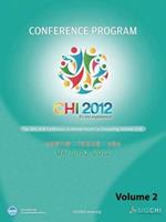 CHI 2012 The 30th ACM Conference on Human Factors in Computing Systems V2