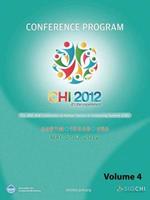 CHI 2012 The 30th ACM Conference on Human Factors in Computing Systems V4
