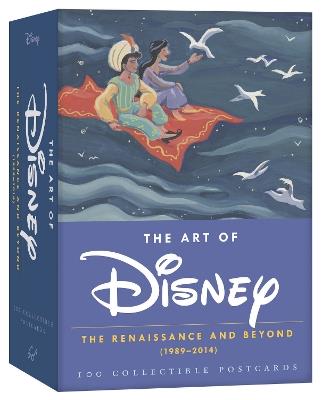 The Art of Disney Postcards: The Renaissance and Beyond (1989-2014) 100 Collectible Postcards - Chronicle Books - cover
