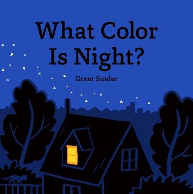 What Color Is Night? - Grant Snider - cover