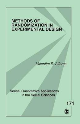Methods of Randomization in Experimental Design - Valentim R. Alferes - cover