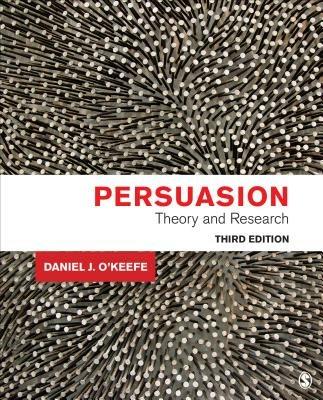 Persuasion: Theory and Research - Daniel J. O'Keefe - cover