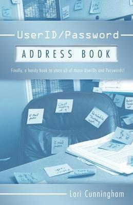 Userid/Password Address Book - Lori Cunningham - cover