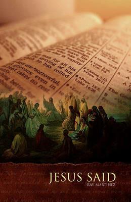 Jesus Said - Ray Martinez - cover