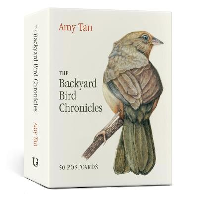 The Backyard Bird Chronicles: 50 Postcards - Amy Tan - cover