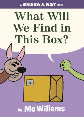 Snake & Bat: What Will We Find in This Box? - Mo Willems - cover