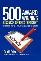 500 Award Winning Business Secrets Checklist - Geoff Grist - cover