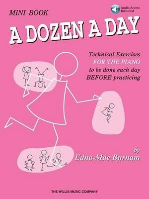 A Dozen a Day Mini Book - Book/Audio - Edna Mae Burnam - cover