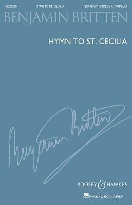 Hymn to St Cecilia - Ssatb Unaccompanied - W. H. Auden - cover