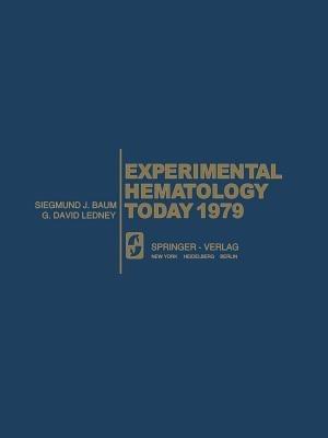 Experimental Hematology Today 1979 - cover