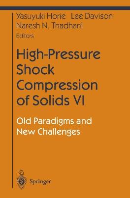 High-Pressure Shock Compression of Solids VI: Old Paradigms and New Challenges - cover