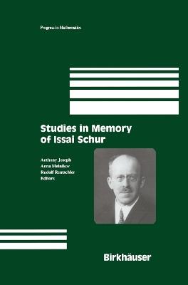 Studies in Memory of Issai Schur - cover