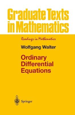 Ordinary Differential Equations - Wolfgang Walter - cover