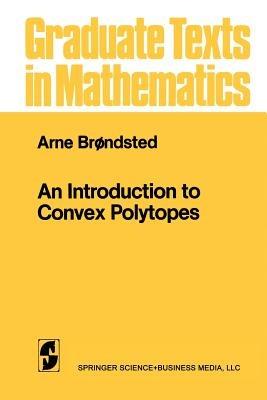 An Introduction to Convex Polytopes - Arne Brondsted - cover