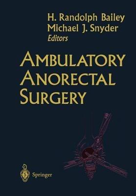 Ambulatory Anorectal Surgery - cover