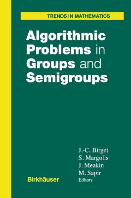 Algorithmic Problems in Groups and Semigroups - cover