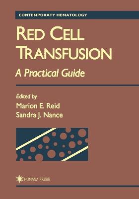 Red Cell Transfusion: A Practical Guide - cover