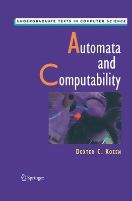 Automata and Computability - Dexter C. Kozen - cover