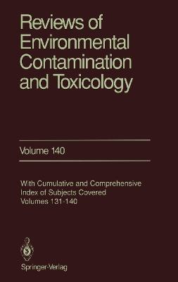 Reviews of Environmental Contamination and Toxicology: Continuation of Residue Reviews - George W. Ware - cover