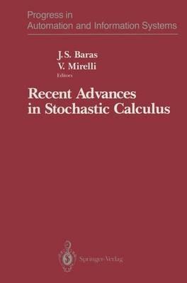 Recent Advances in Stochastic Calculus - cover