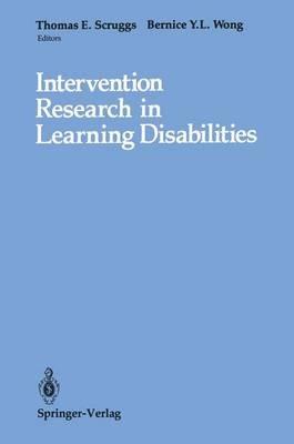Intervention Research in Learning Disabilities - cover