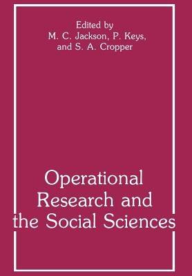 Operational Research and the Social Sciences - cover