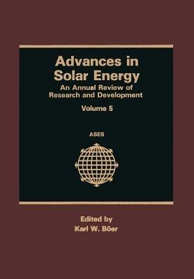 Advances in Solar Energy: An Annual Review of Research and Development - cover