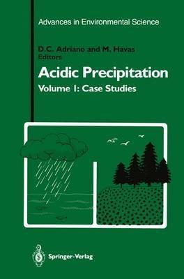 Acidic Precipitation: Case Studies - cover