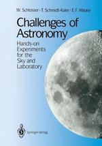 Challenges of Astronomy: Hands-on Experiments for the Sky and Laboratory