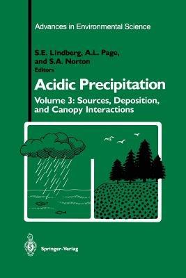 Acidic Precipitation: Sources, Deposition, and Canopy Interactions - cover