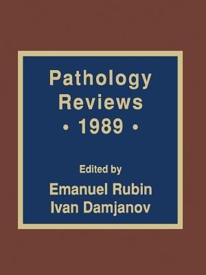 Pathology Reviews · 1989 - cover