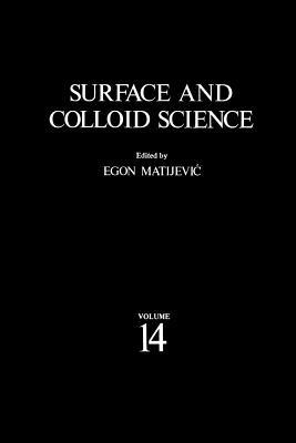 Surface and Colloid Science - cover
