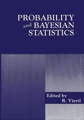 Probability and Bayesian Statistics - R. Viertl - cover