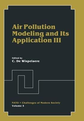 Air Pollution Modeling and Its Application III - cover