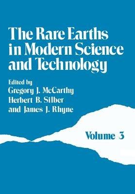 The Rare Earths in Modern Science and Technology: Volume 3 - J. McCarthy - cover