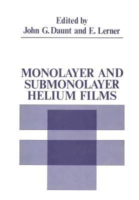 Monolayer and Submonolayer Helium Films - cover