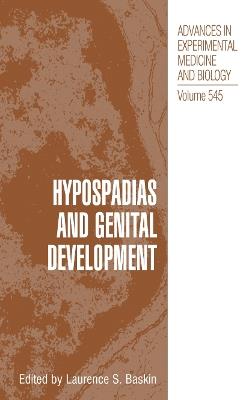Hypospadias and Genital Development - cover