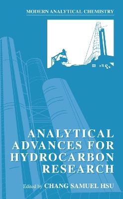 Analytical Advances for Hydrocarbon Research - cover