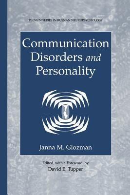 Communication Disorders and Personality - Janna M. Glozman - cover