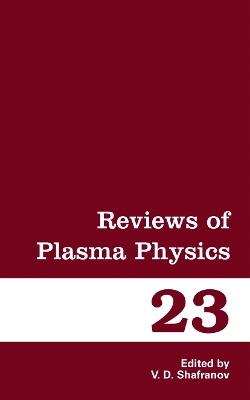 Reviews of Plasma Physics - cover