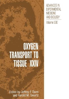 Oxygen Transport to Tissue XXIV - cover