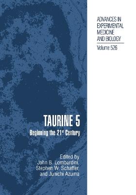 Taurine 5: Beginning the 21st Century - cover